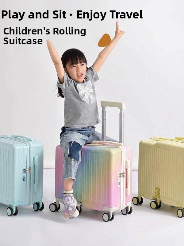 Aluminum Frame Carry On Luggage - 2026 Новый детский чемодан с алюминиевой