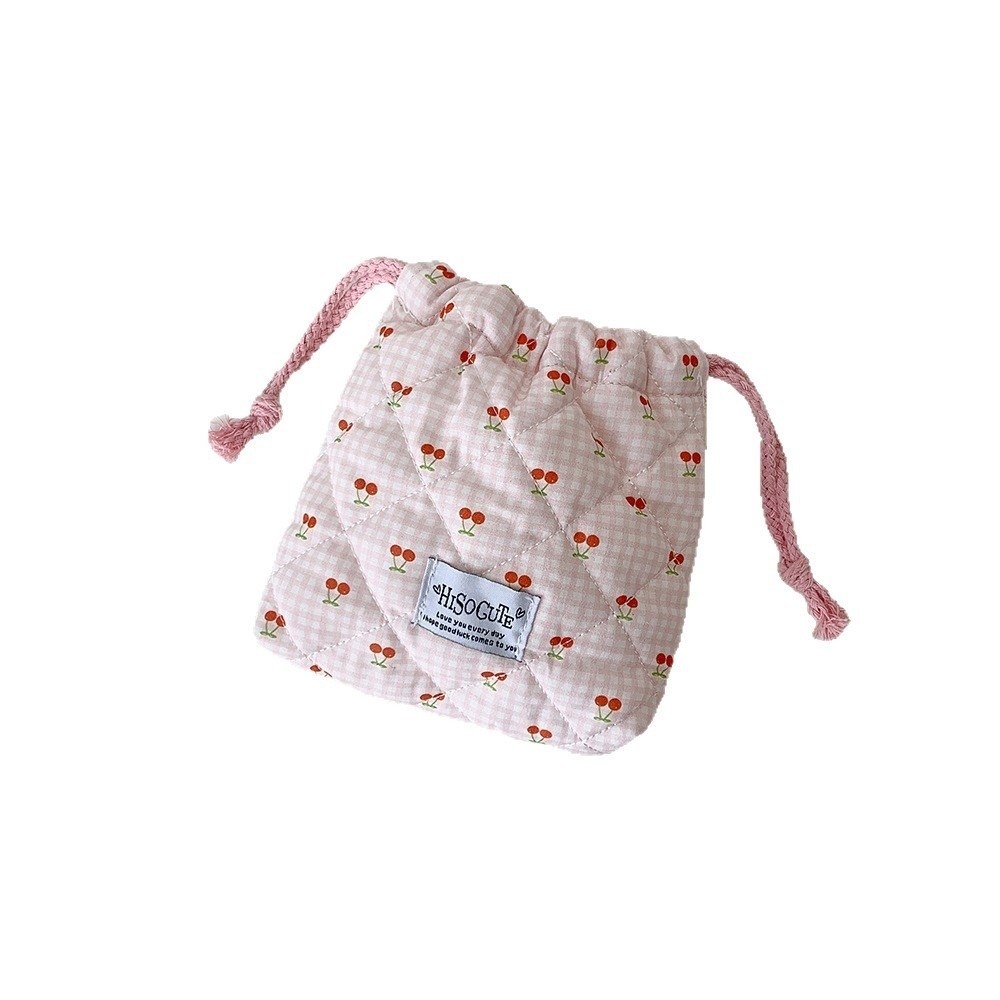 Cosmetic Bags - Новая сумка-мешочек с завязками Cherry, многофункциональная,
