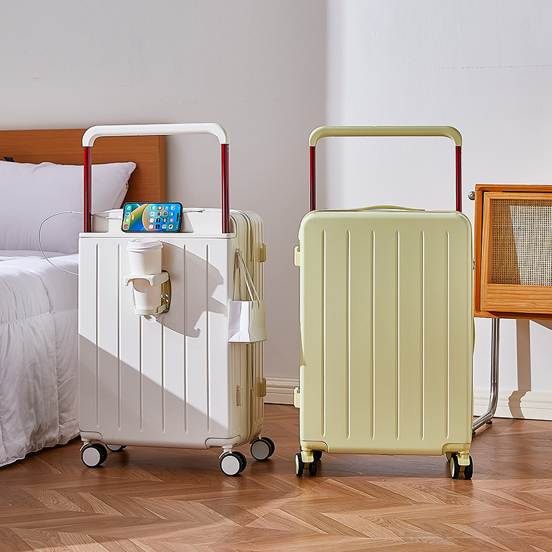 Spinner Wheel Rolling Suitcase 20 Inch - Дорожный чемодан с широкой ручкой 20