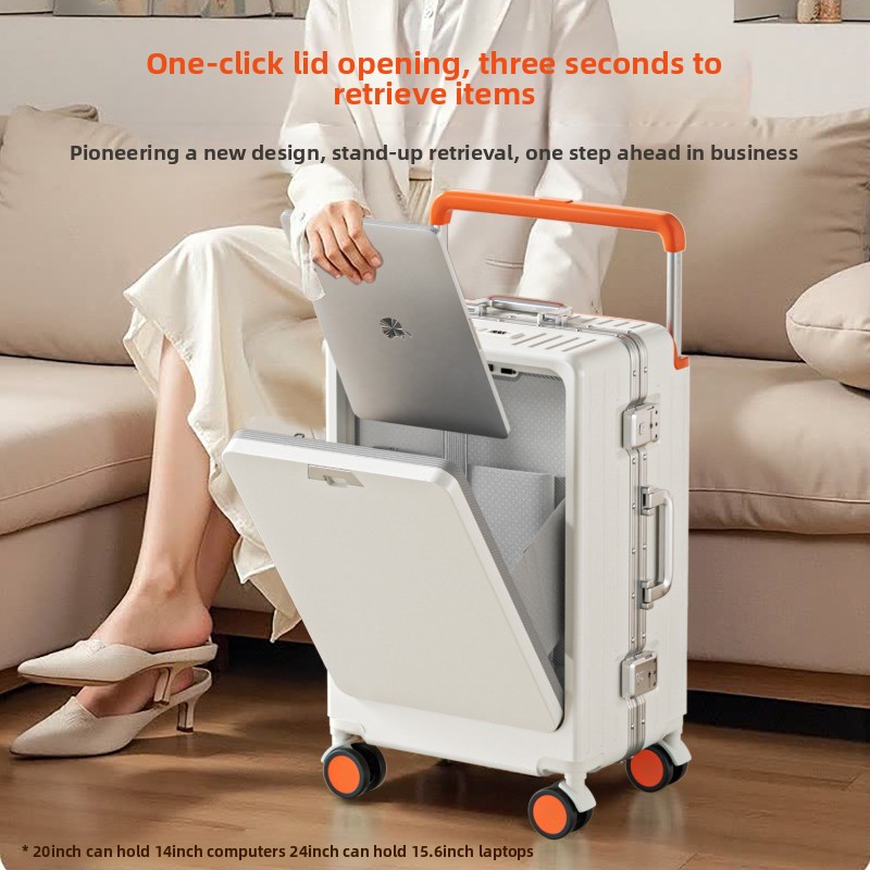 Spinner Wheel Rolling Suitcase 20 Inch - Чемодан с алюминиевой рамой 20/24/26 дюймов,