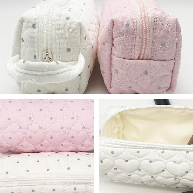 Компактная косметичка в гороше – обзор и цена Cosmetic Bags