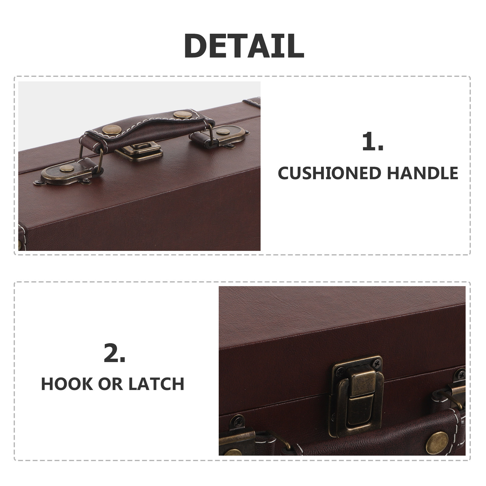 Деревянный ретро-ящик для хран – обзор и цена Retro Vintage Trunk Suitcase