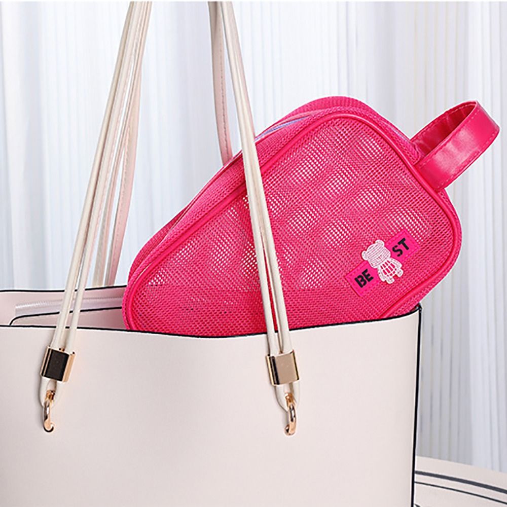 Прочная сетчатая косметичка с  – обзор и цена Cosmetic Bags