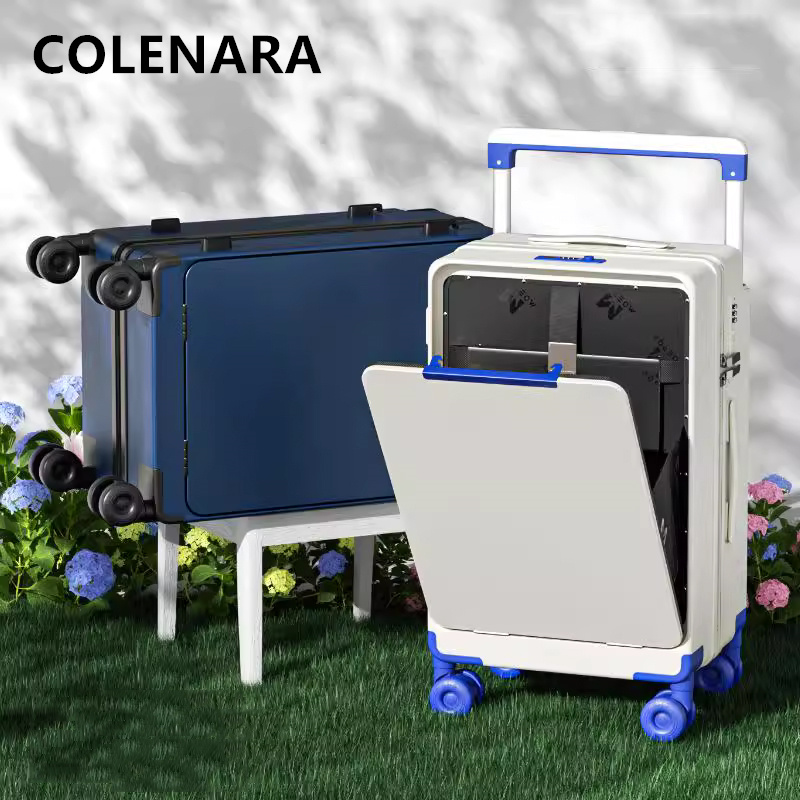Чемодан COLENARA из ABS+PC с п – обзор и цена Front Opening Laptop Luggage 24 Inch