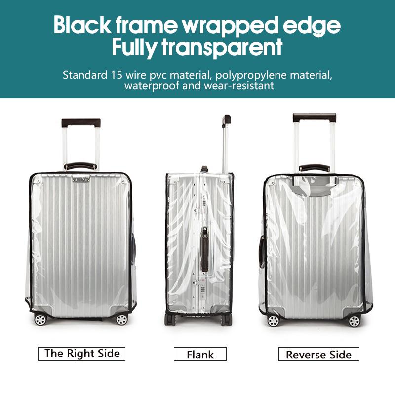 Прозрачный чехол для багажа 20 – обзор и цена Luggage Protective Cover Transparent