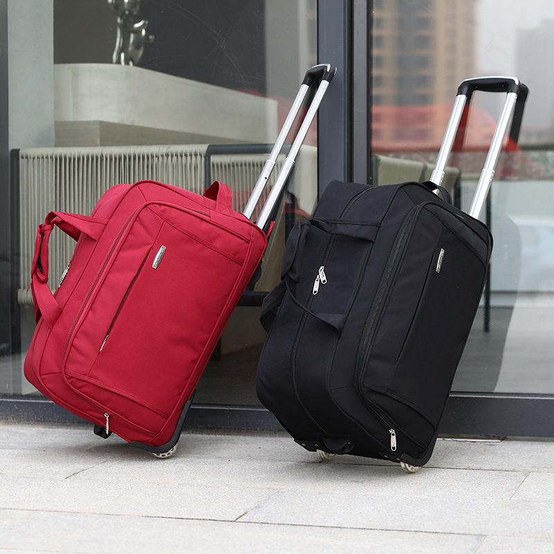 Дорожные сумки для багажа, Окс – обзор и цена Foldable Rolling Luggage Bag