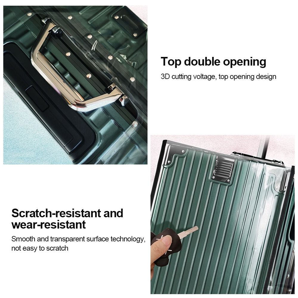 Прочный прозрачный чехол для б – обзор и цена Luggage Protective Cover Transparent