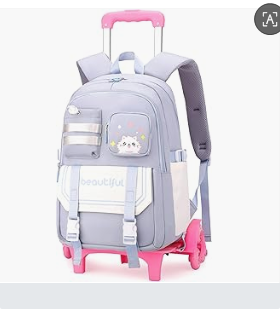 Детский школьный рюкзак на кол – обзор и цена Foldable Rolling Luggage Bag