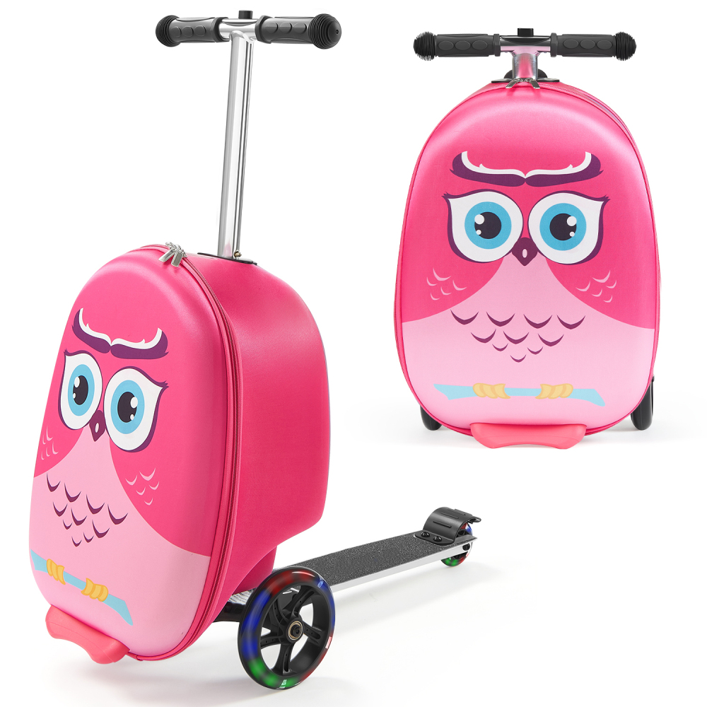 20-дюймовый детский самокат-че – обзор и цена Kids Ride On Suitcase Scooter