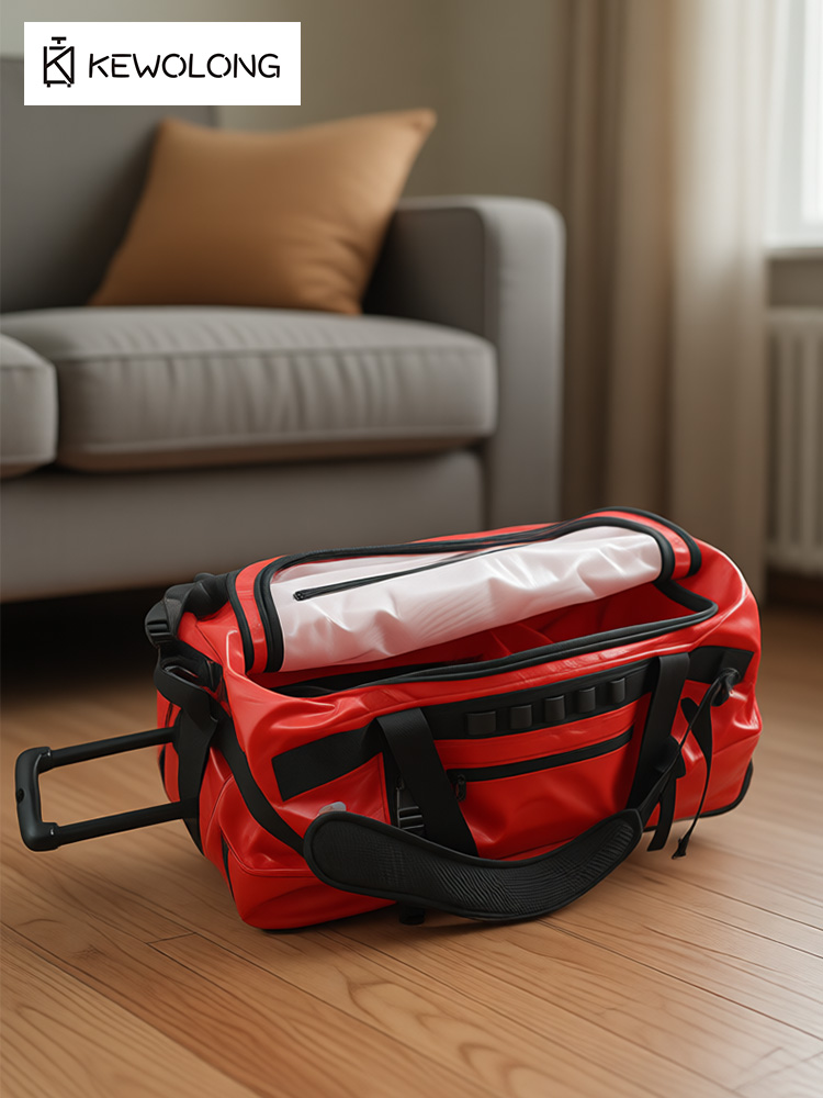Водонепроницаемая большая спор – обзор и цена Foldable Rolling Luggage Bag
