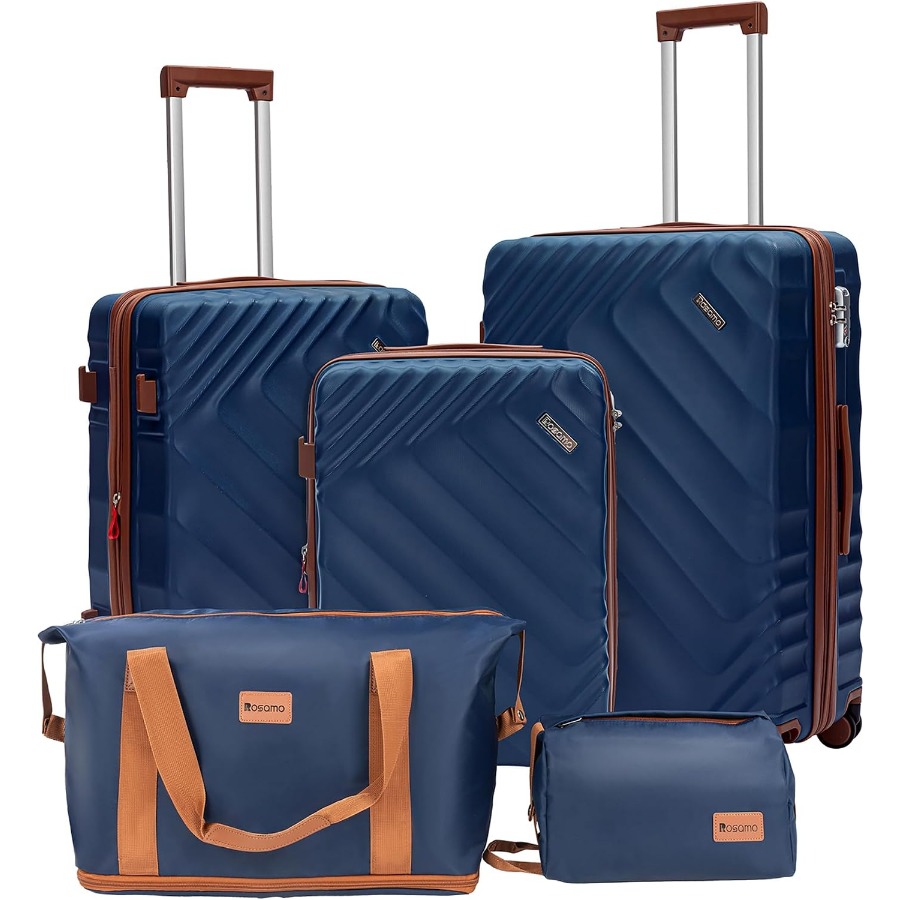 Набор из 5 жестких расширяемых – обзор и цена Expandable Hard Shell Luggage Set