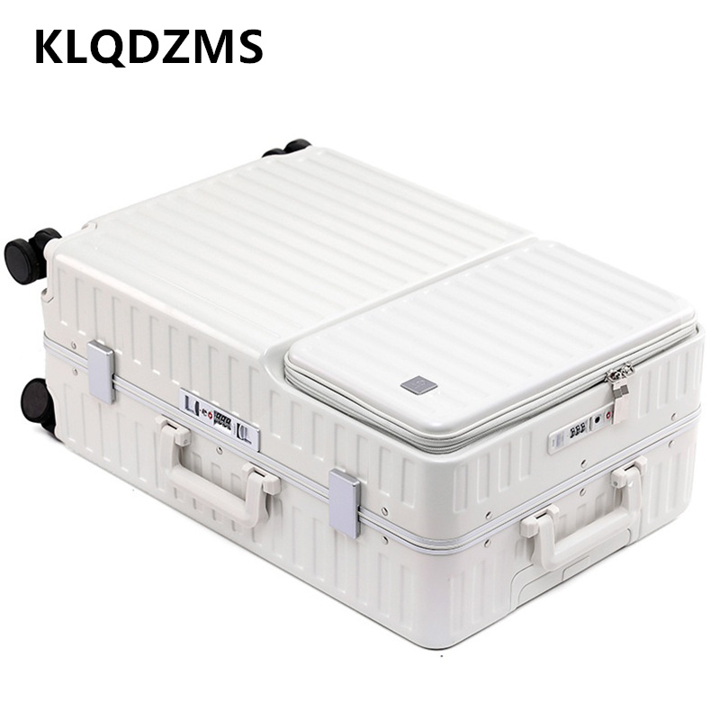Чемодан KLQDZMS с передним отк – обзор и цена Front Opening Laptop Luggage 24 Inch